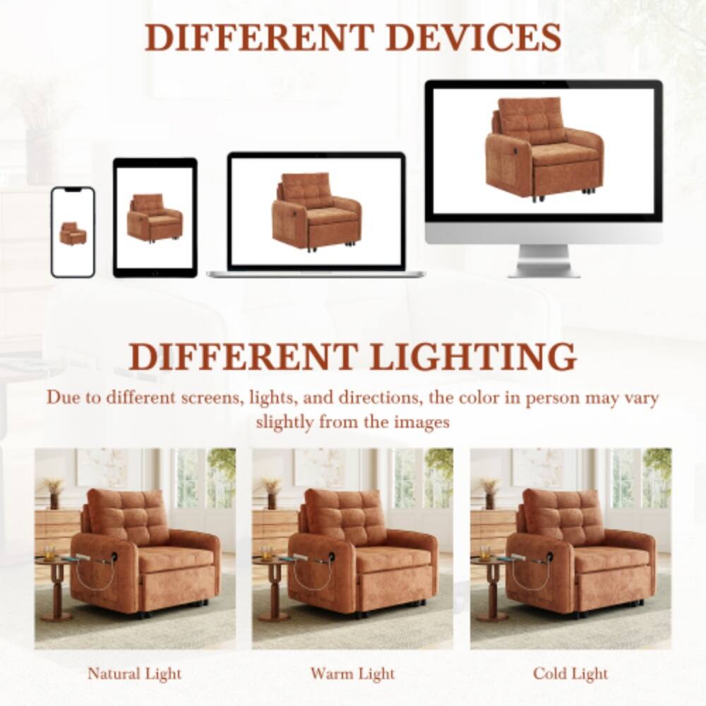 DIFFERENT DEVICES  
DIFFERENT LIGHTING  

Due to different screens, lights, and directions, the color in person may vary slightly from the images  

Natural Light  
Warm Light  
Cold Light