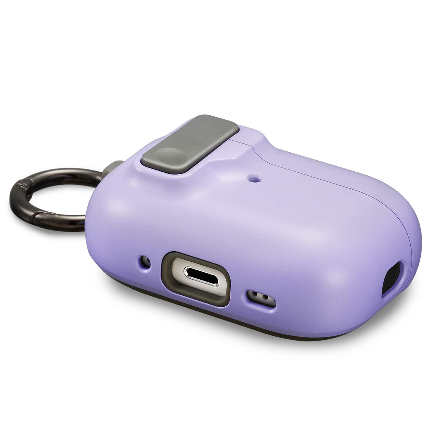 Alt View 4. Vena - For Apple Airpods Pro 2 Case Cover with Magsafe, Dual Layer Airpods Pro 2 Case 2nd Generation Auto Open Lock Purple - Purple.
