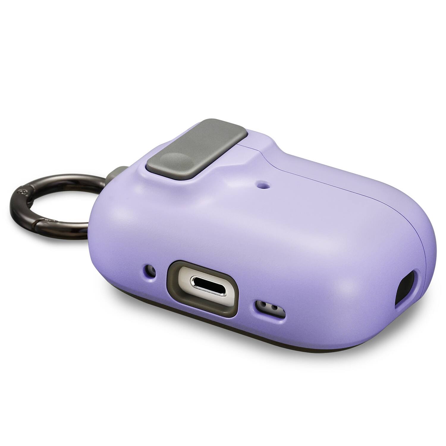 Alt View 4. Vena - For Apple Airpods Pro 2 Case Cover with Magsafe, Dual Layer Airpods Pro 2 Case 2nd Generation Auto Open Lock Purple - Purple.
