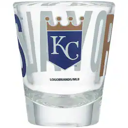 Logo Brands - Kansas City Royals Overtime 2oz. Shot Glass - Multicolor