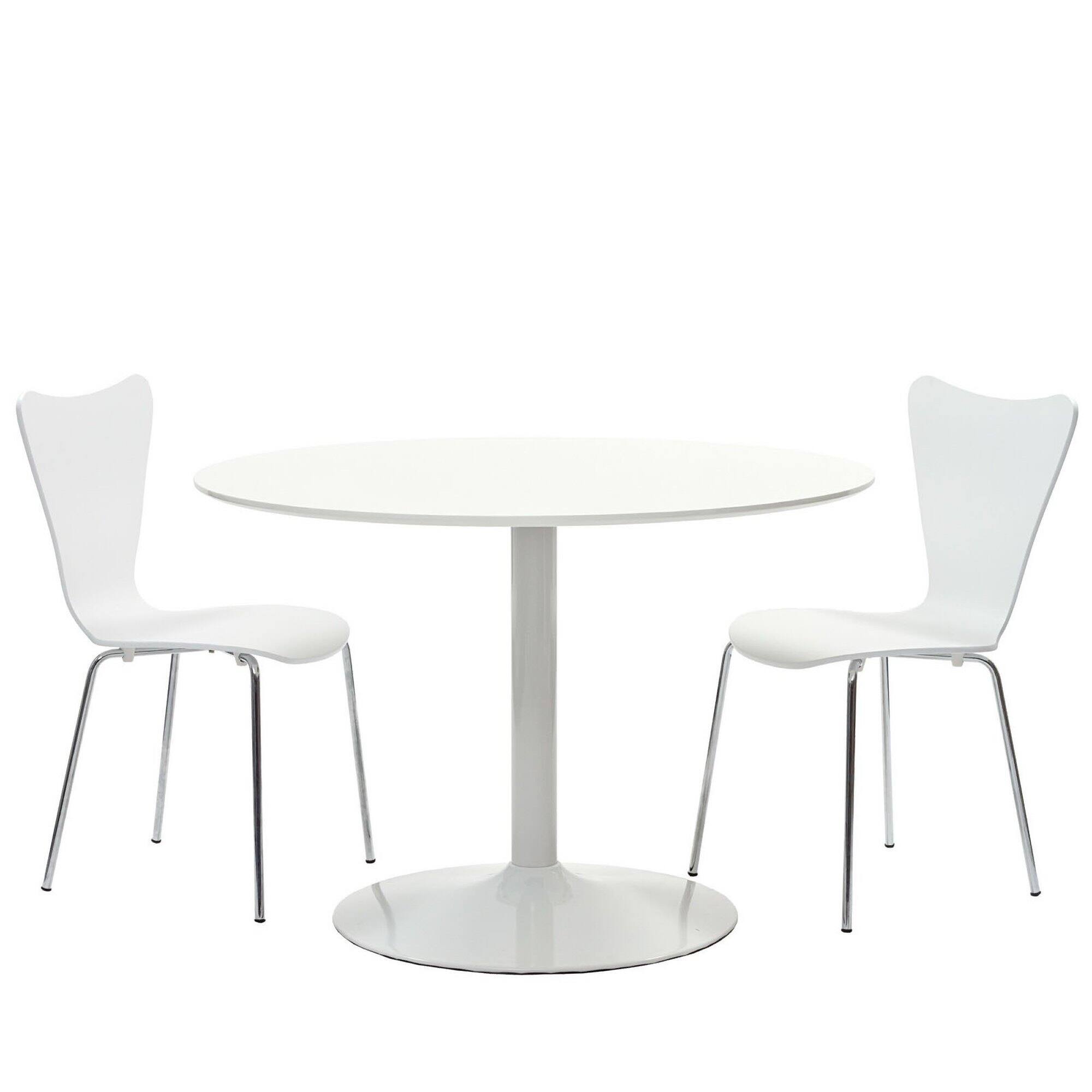 Back. Modway - Ernie Dining Side Chair by Modway - White.