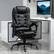 Alt View 1. Vinsetto - 7-Point Vibrating Massage Office Chair, High Back Computer Chair with Lumbar Support, Footrest, Reclining Back - Black.