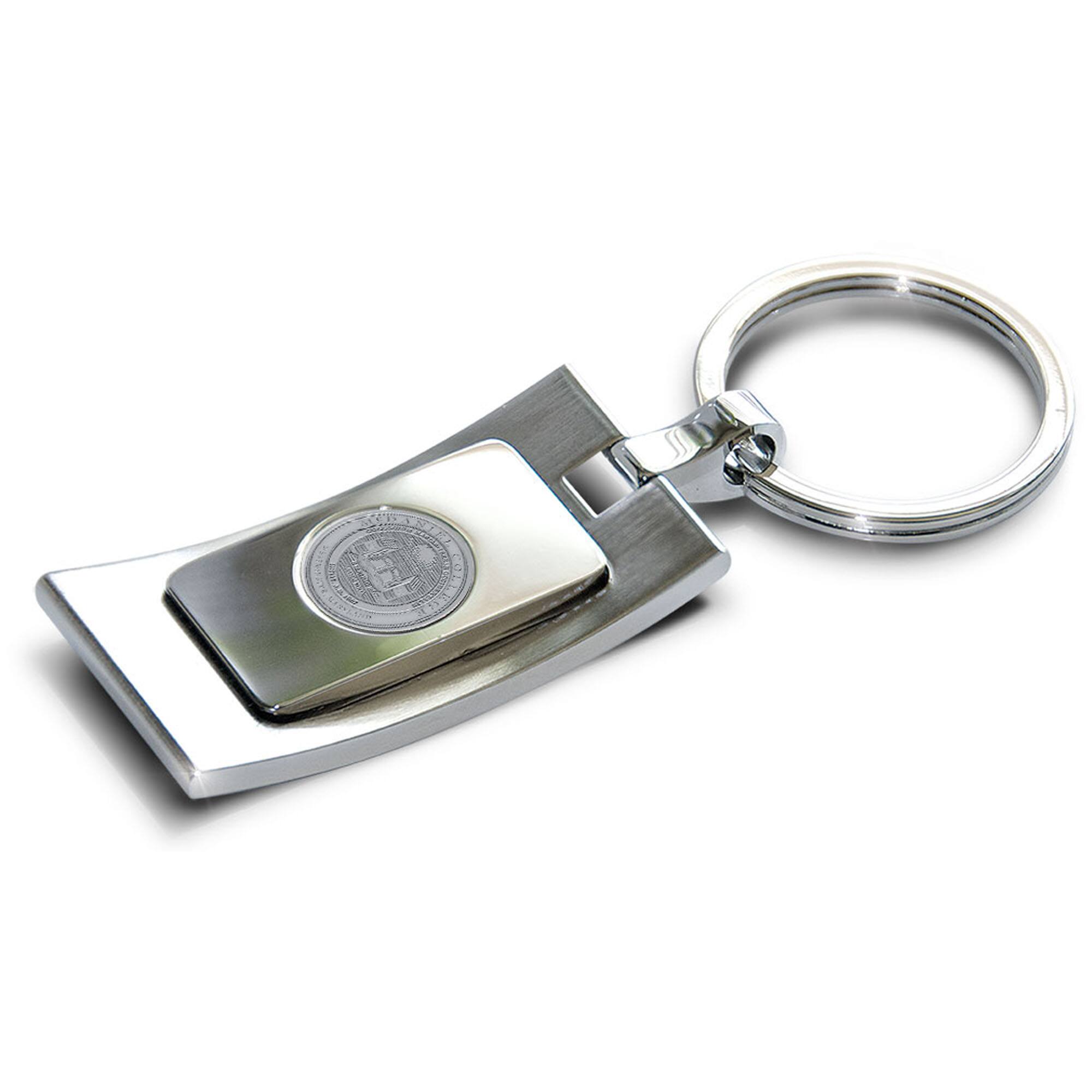 Front. Jardine - Silver McDaniel Green Terror Curve Key Ring - Silver.
