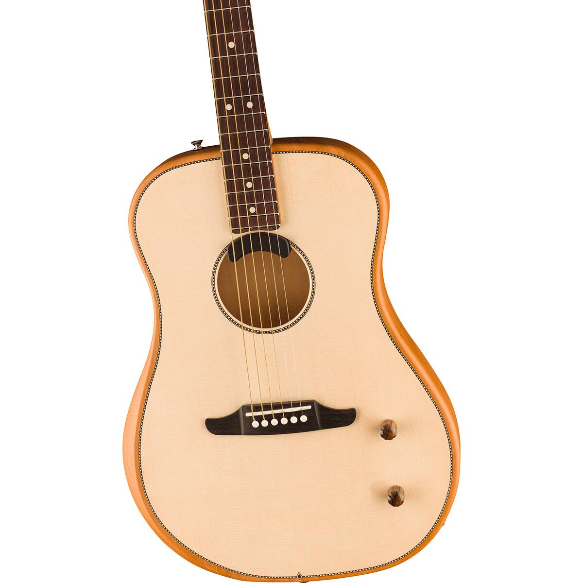 Alt View 2. Fender - Fender Highway Series Dreadnought Acoustic Electric Guitar, Spruce.