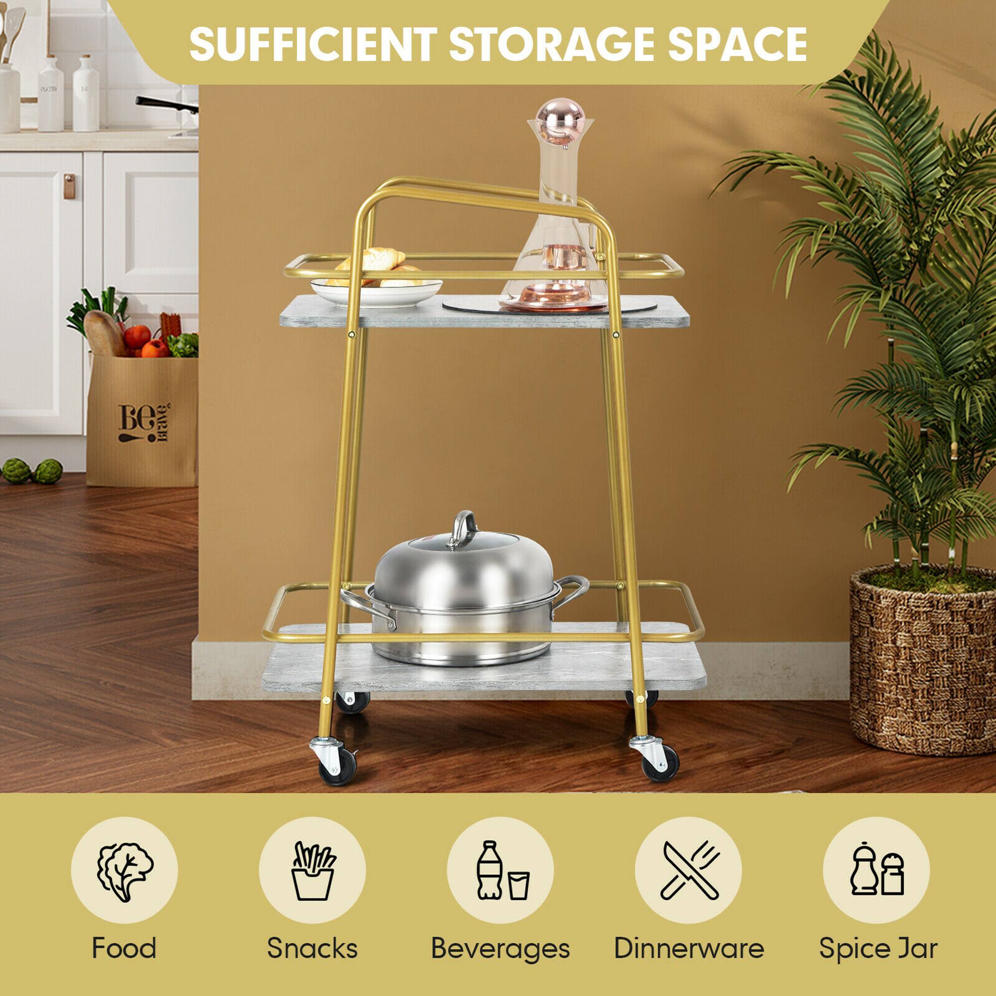 SUFFICIENT STORAGE SPACE

- Food
- Snacks
- Beverages
- Dinnerware
- Spice Jar