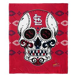 Northwest - 50" x 60" Candy Skull Silk Touch Throw Blanket - Multicolor