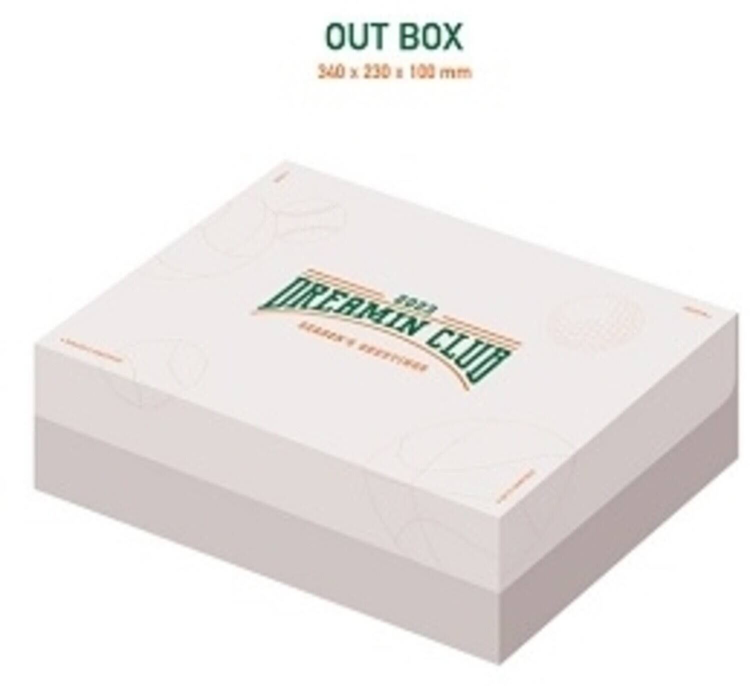 OUT BOX  
340 x 230 x 100 mm  
DREAMIN CLUB  
023 S  
CLUB