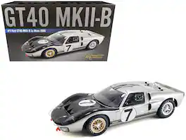 ACME - Ford GT40 MKII-B #7 Graham Hill - Brian Muir Alan Mann Racing 24 Hours of Le Mans (1966) Masterpiece Collection 1/12 - Multi