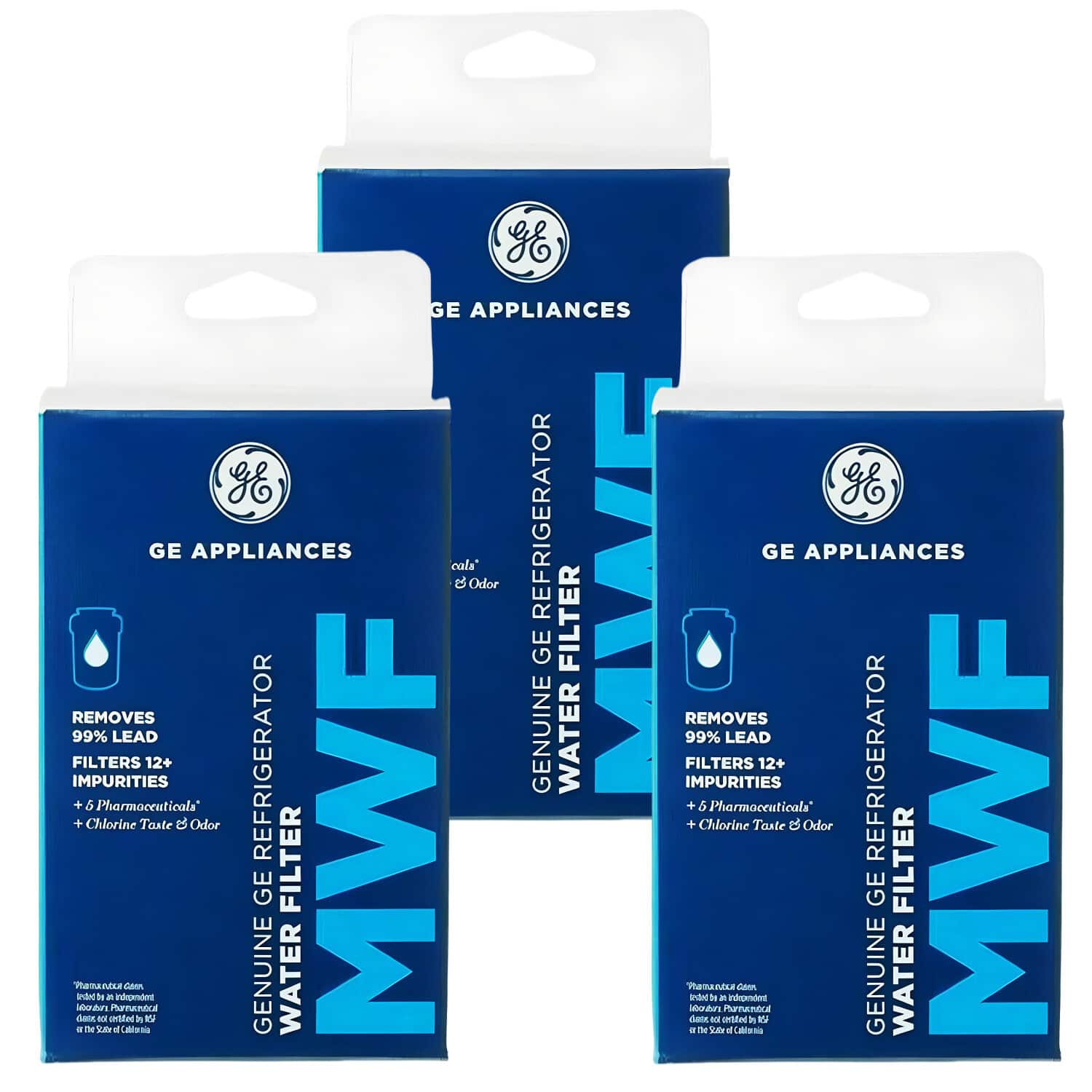GE - MWF Refrigerator Replacement Water Filter 3 Pack