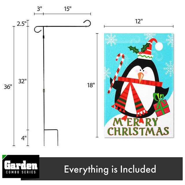 3" 15" 2.5" 12" 36" 32" 18" 4"  
MERRY CHRISTMAS  
Garden COMBO SERIES  
Everything is Included