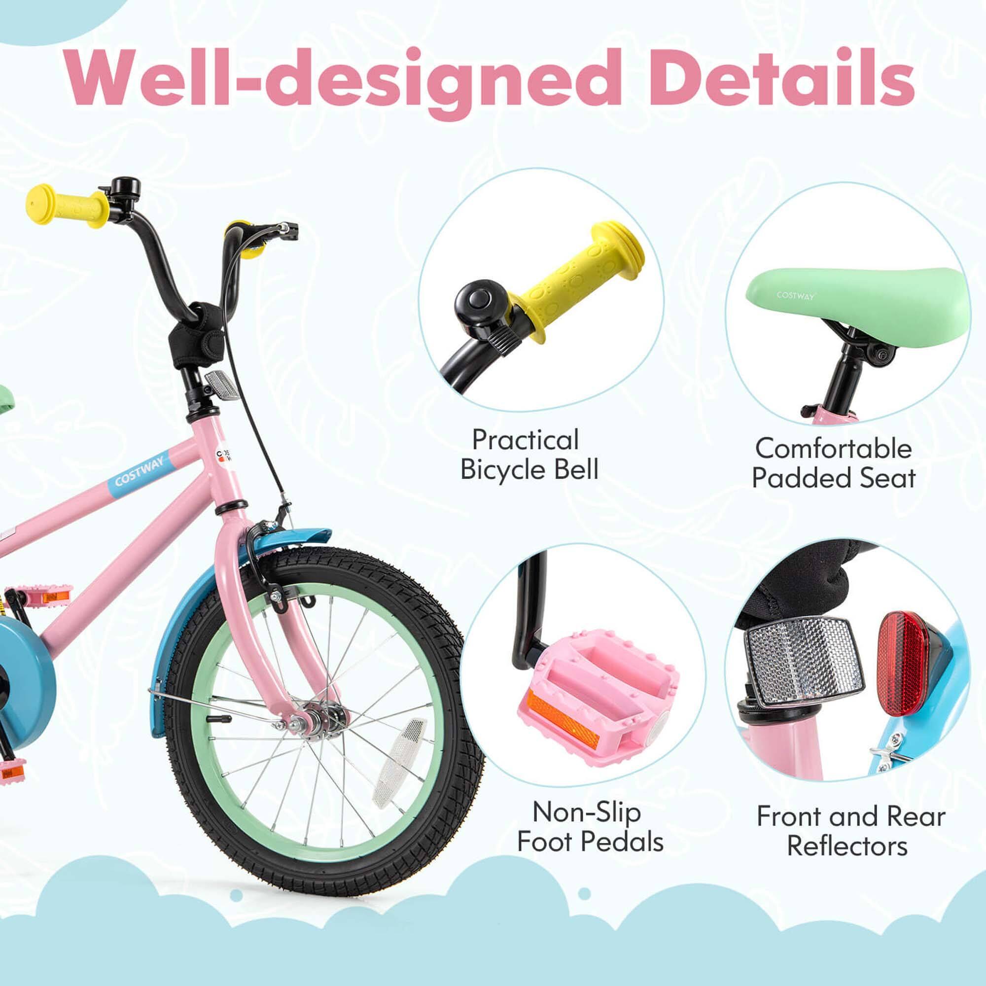 Well-designed Details

- Practical Bicycle Bell
- Comfortable Padded Seat
- Non-Slip Foot Pedals
- Front and Rear Reflectors