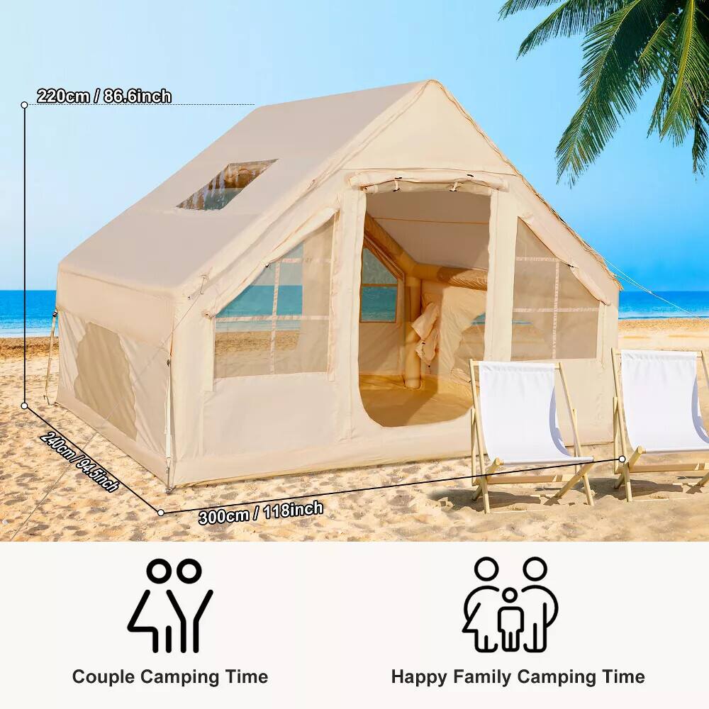 220cm/86.6inch | 240cm/94.5inch | 300cm/118inch
Couple Camping Time
Happy Family Camping Time