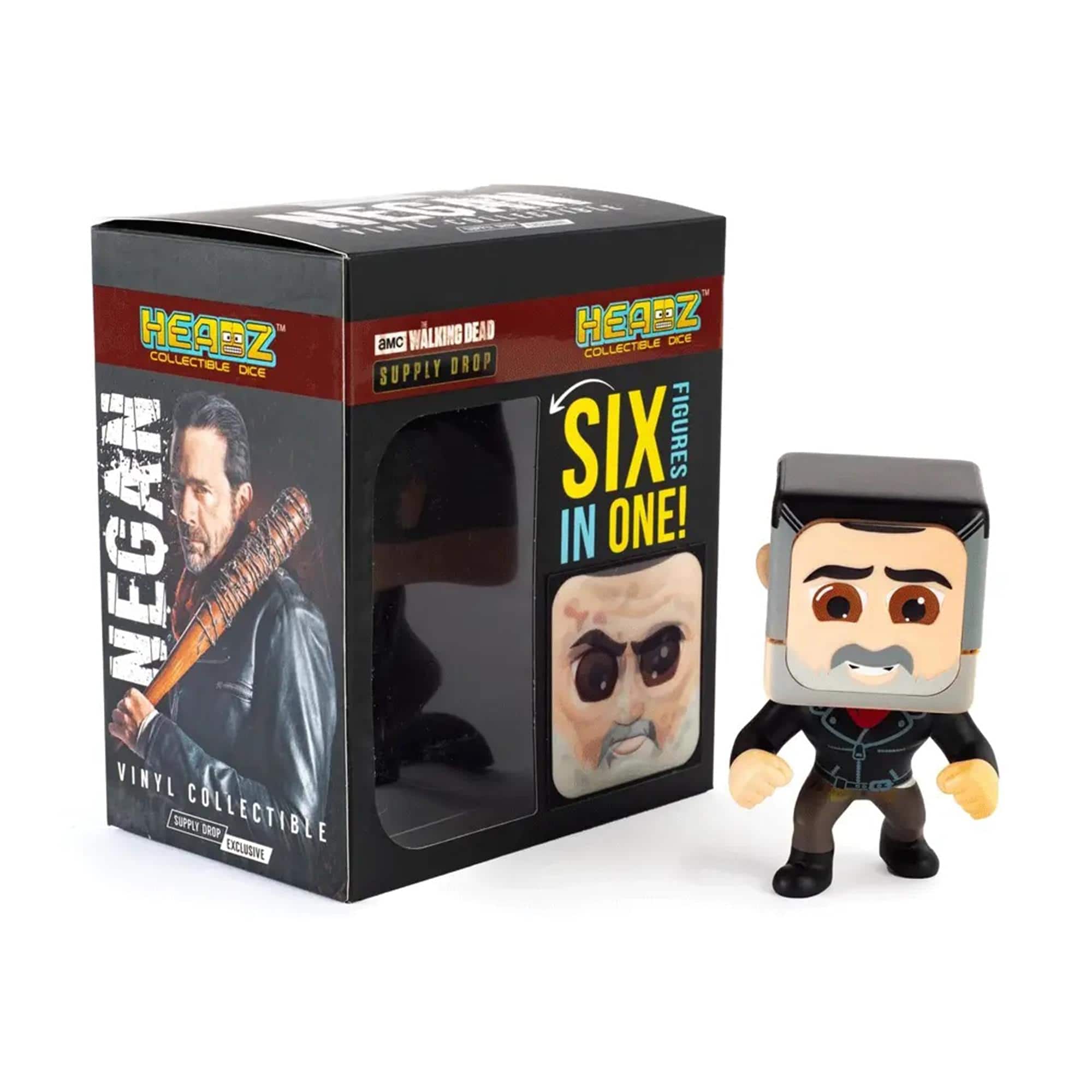 Headz Up - The Walking Dead Negan Headz Collectible Figure - Black price history on PriceWatchPro