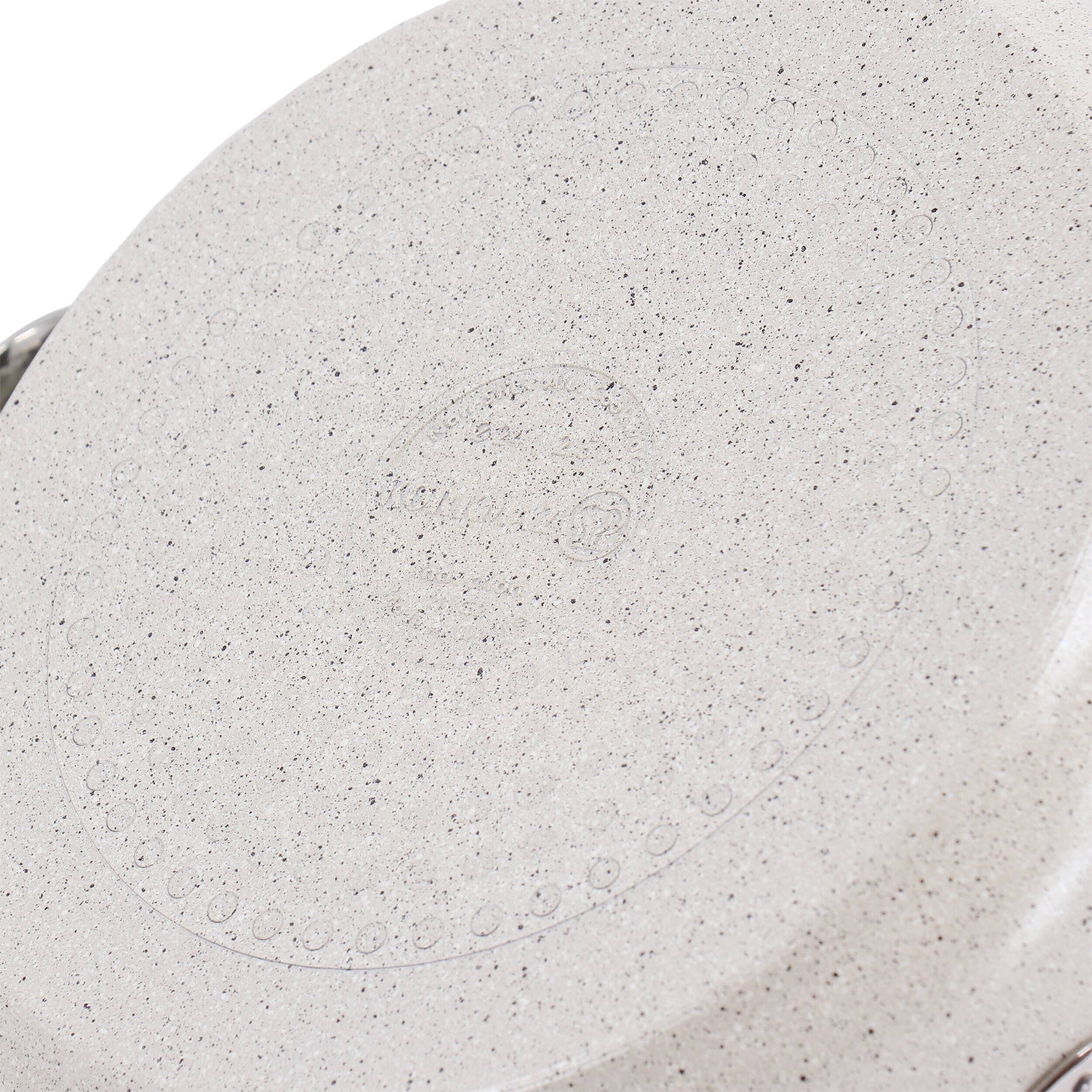 Alt View 3. Korkmaz - Korkmaz Granita 2.5 Liter Aluminum Nonstick Low Casserole with Lid in Tan - Tan.