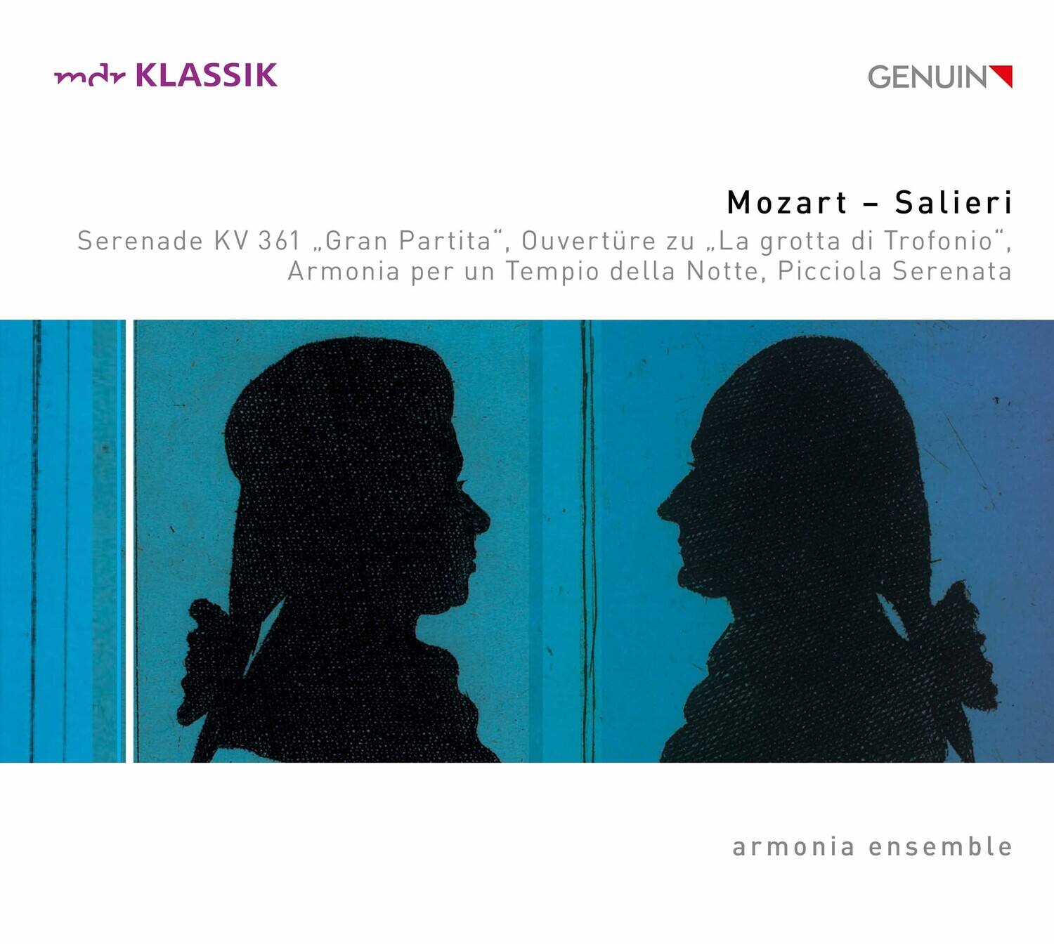 Armonia Ensemble - Mozart & Salieri   - COMPACT DISCS [CD]