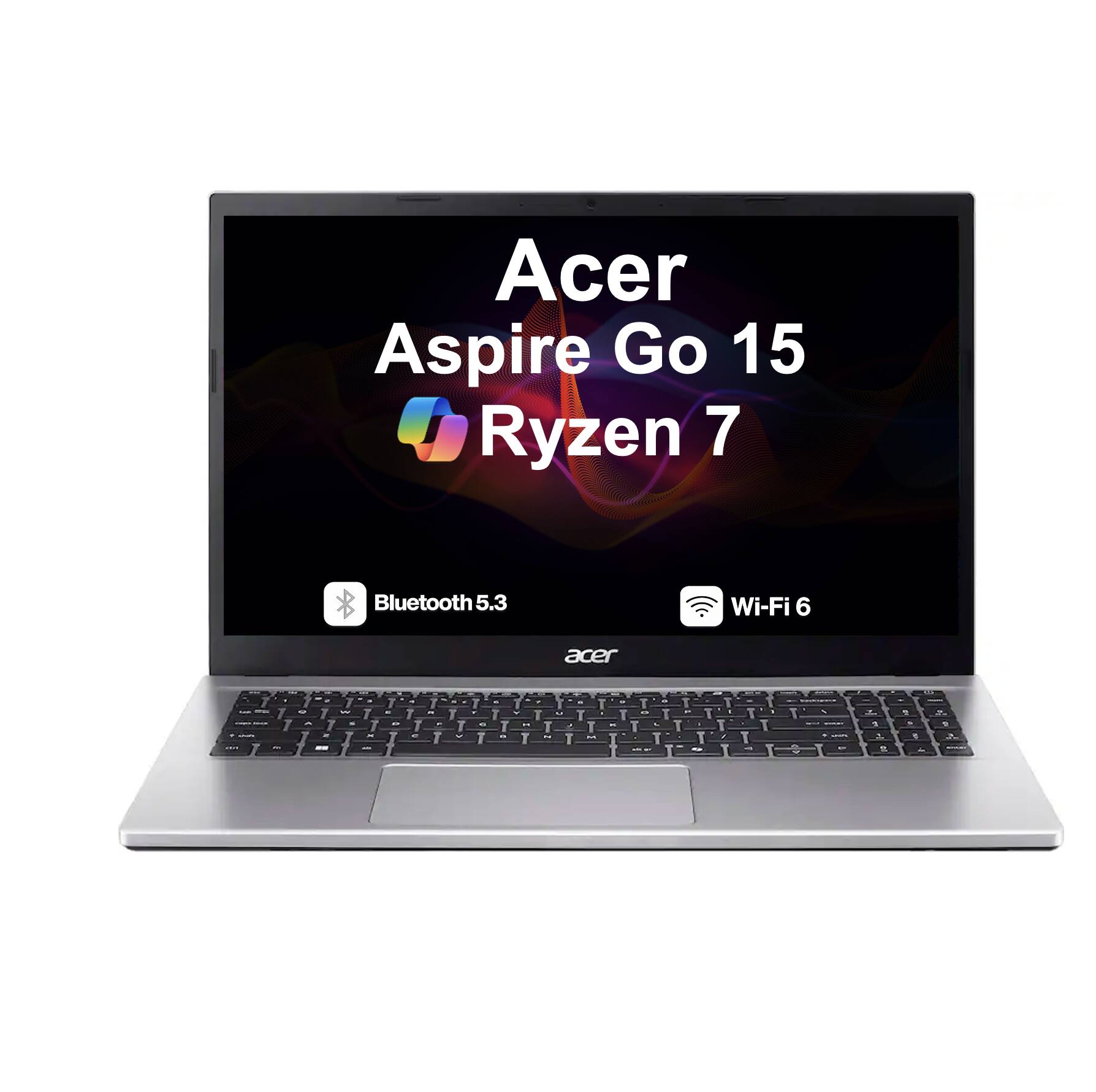 Acer Aspire Go 15 Ryzen 7 Bluetooth 5.3 Wi-Fi 6