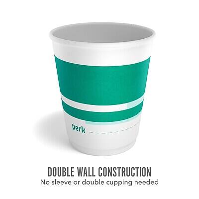 DOUBLE WALL CONSTRUCTION  
No sleeve or double cupping needed