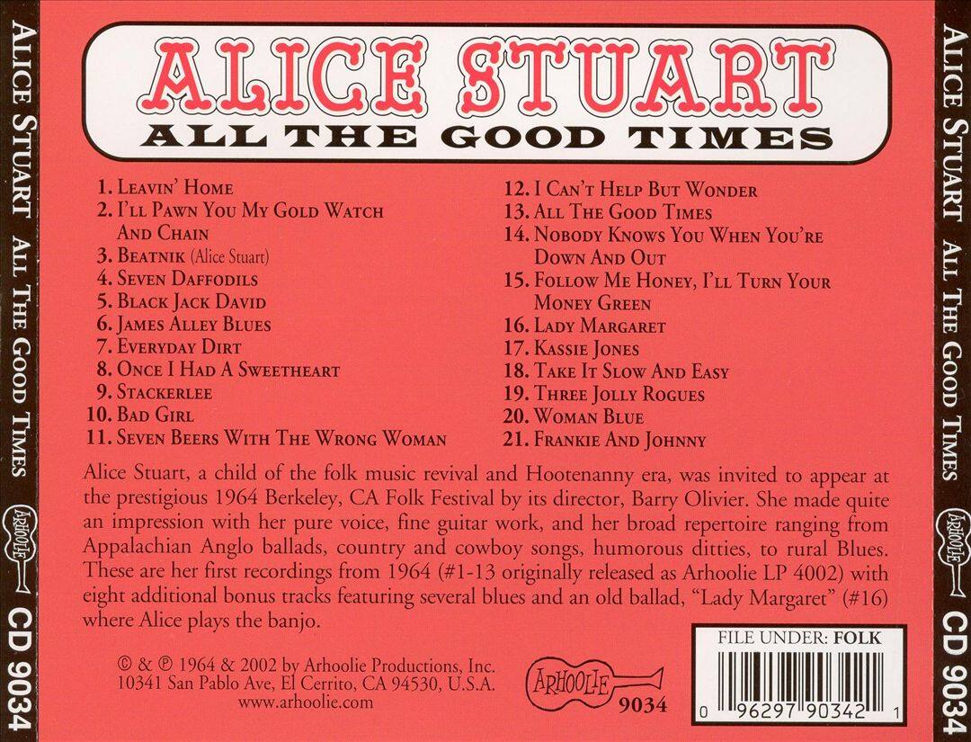 Back. All the Good Times [CD].