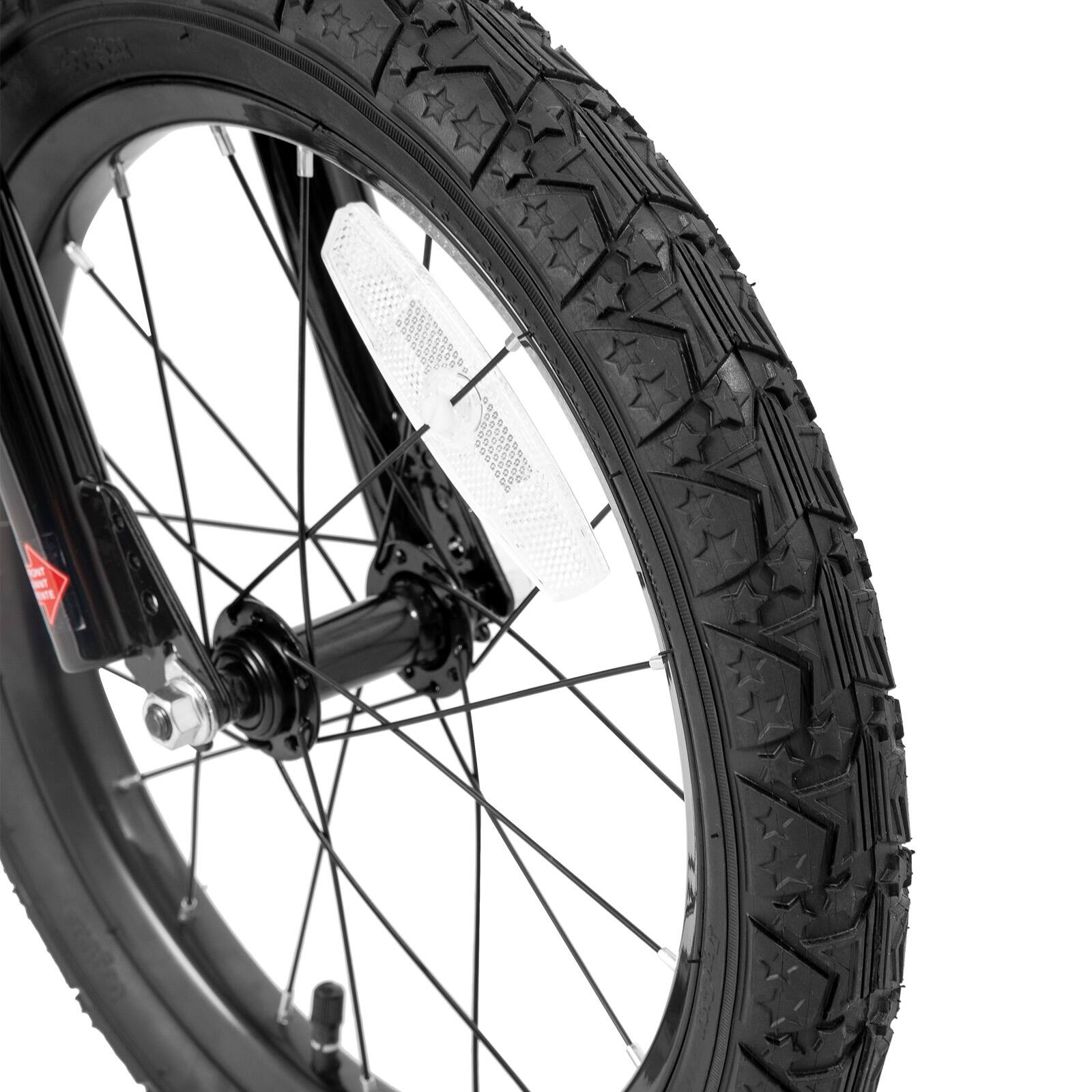 Alt View 5. JOYSTAR - JOYSTAR Totem 16 Inch Kids Bike with Training Wheels, Children's Bike for 4-7 Years Old Boys Girls, Rainbow - Rainbow.