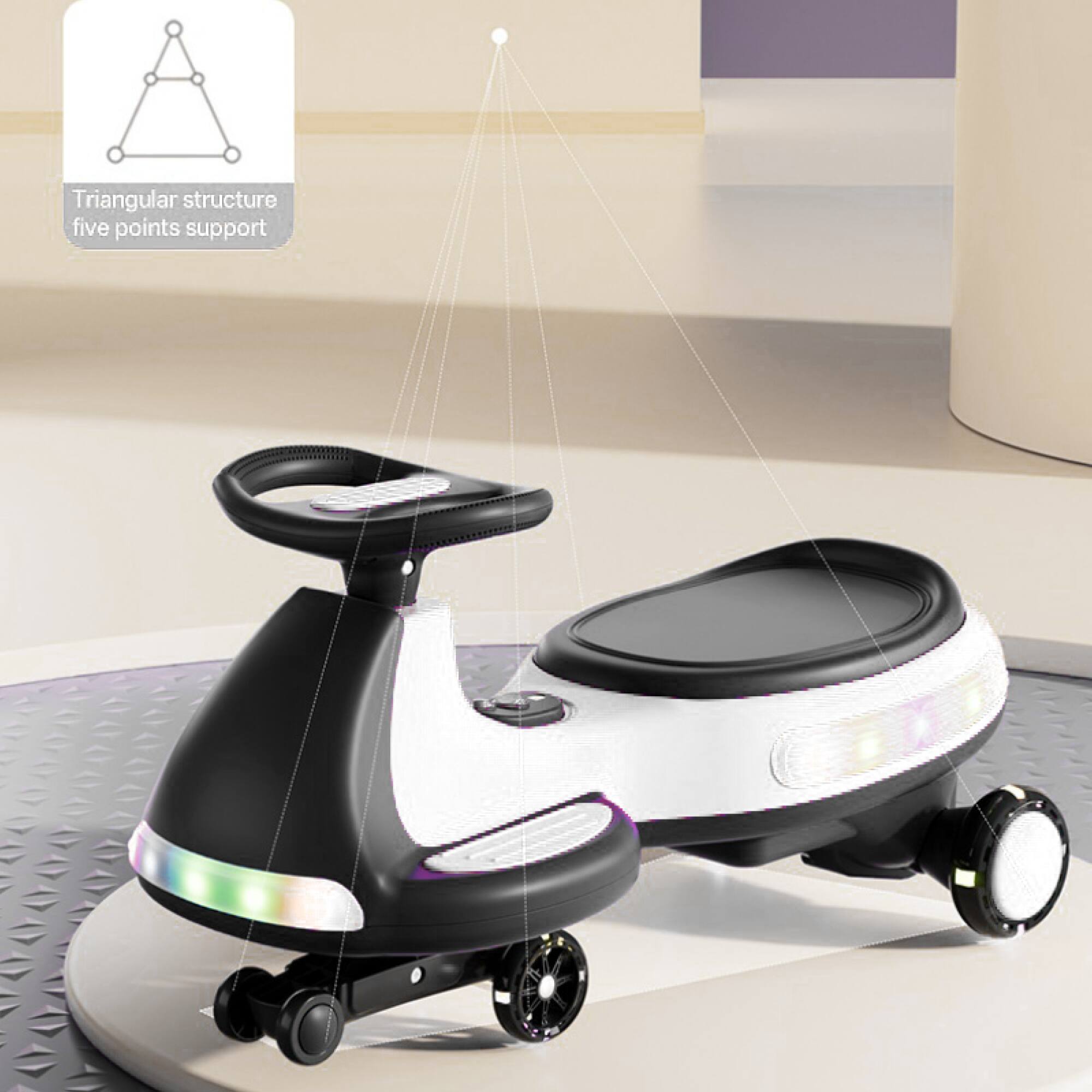 Triangular structure  
five points support