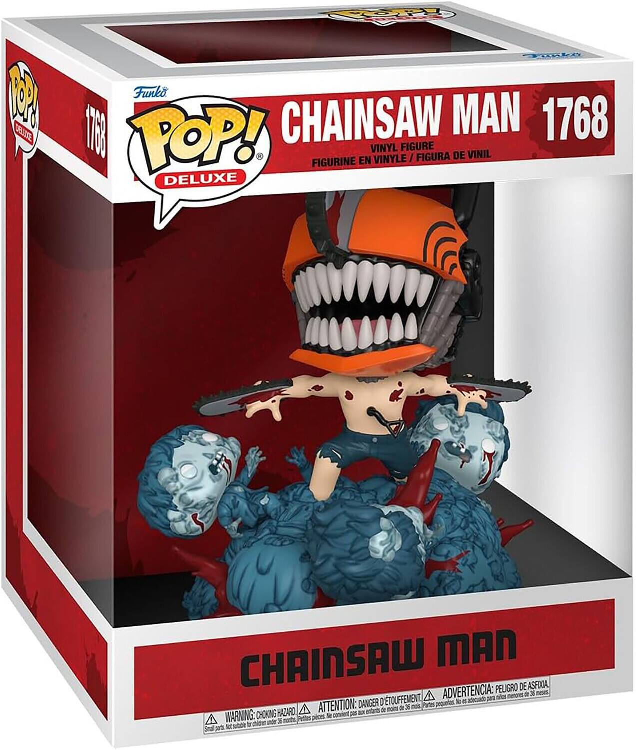 Funko - POP! DELUXE: Chainsaw Man - Chainsaw Man - Collectibles - Multicolor