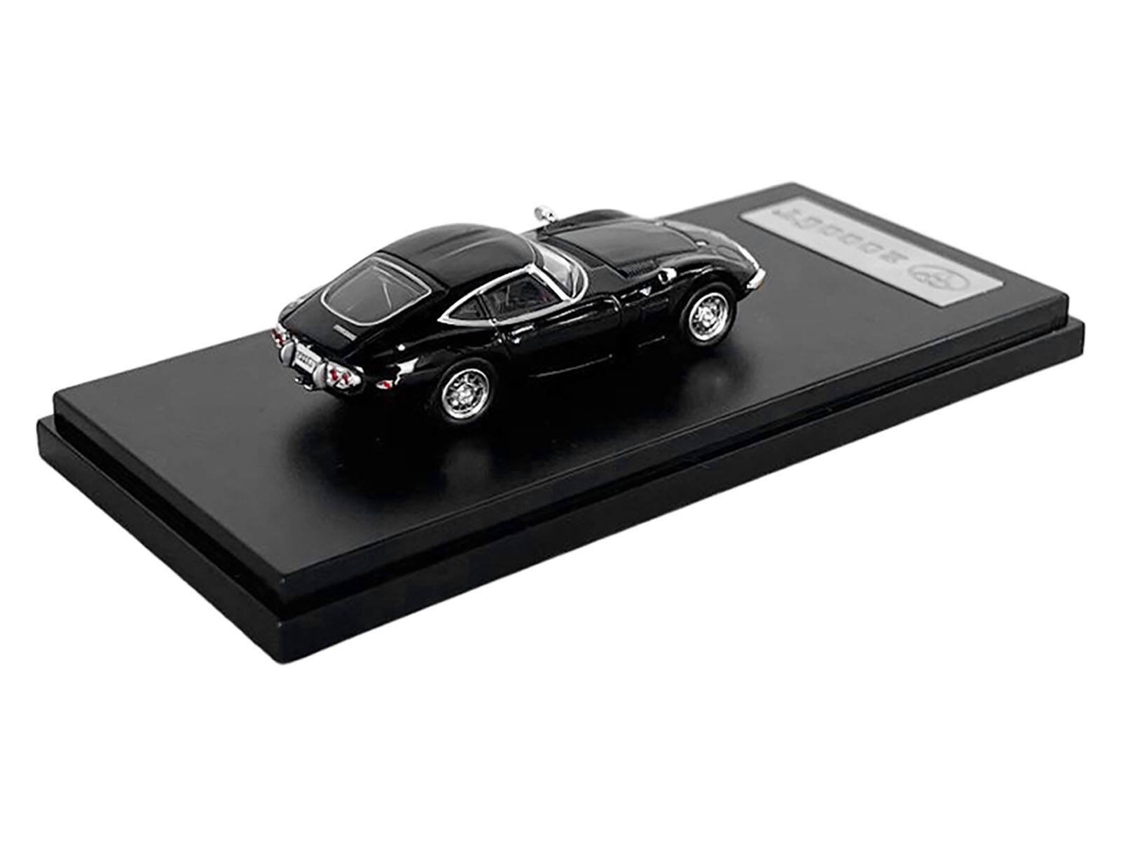 Left. LCD Models - Toyota 2000GT RHD (Right Hand Drive) 1/64 Diecast Model Car by LCD Models - Black.