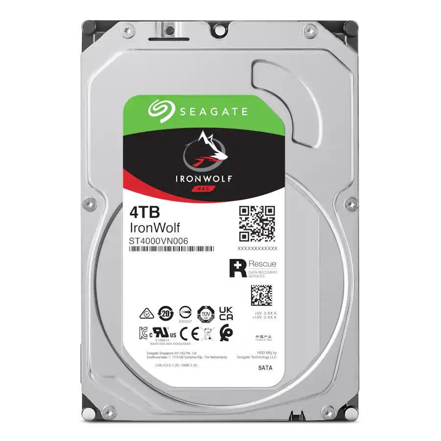 Seagate IronWolf ST4000VN006 4 TB Hard Drive 3.5 Seagate IronWolf ST4000VN006 4 TB Hard Drive 3.5