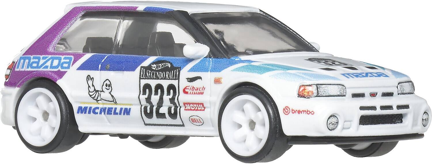 MAZDA S M3 EL SEGUNDO RALLY  
Eibach  
MICHELIN 323  
BELL  
Brembo  
TRCOR