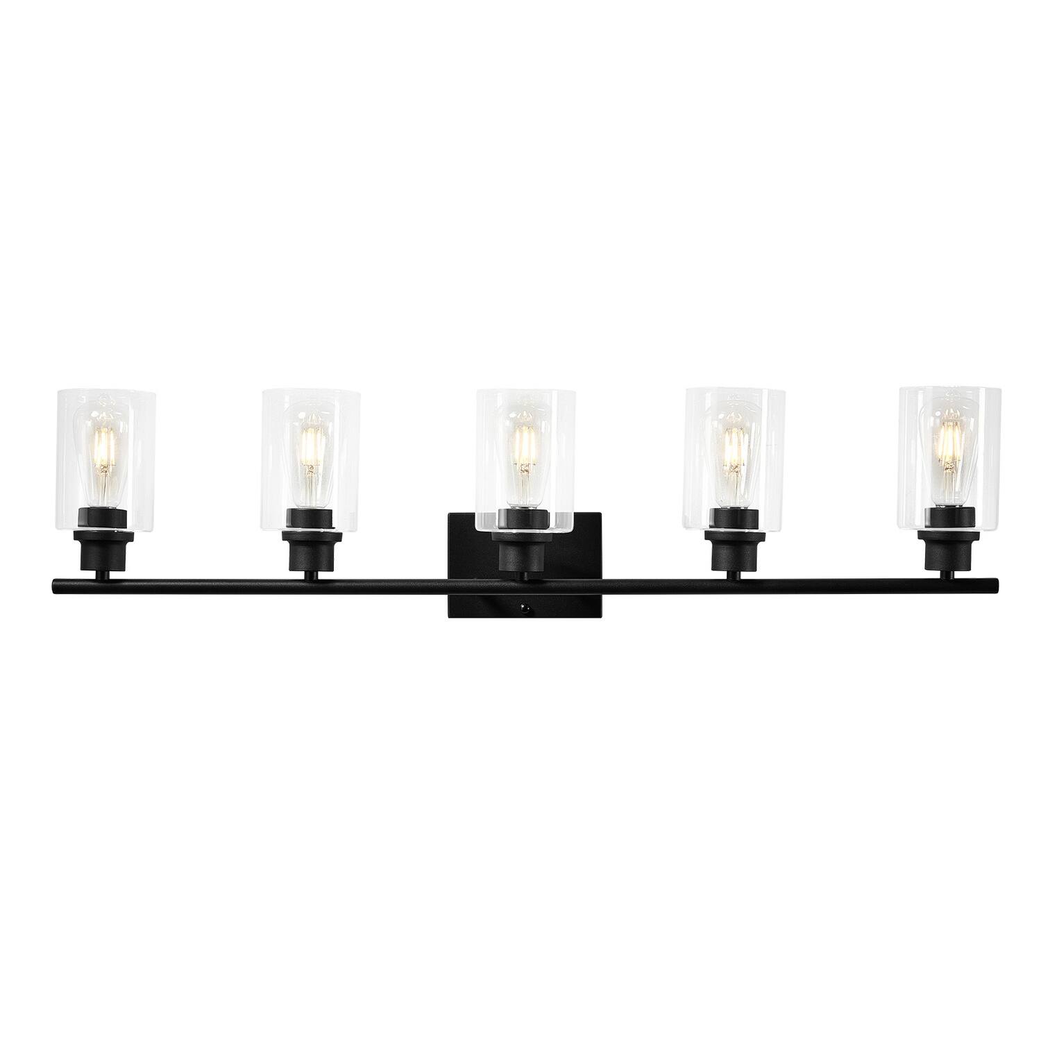 Alt View 5. Boyel Living - 5 Light Modern Bathroom Vanity Lighting Fixture.