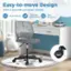 Easy-to-move Design With 5 smooth universal wheels 4X Mute Design Smooth 360° Movement Rotation 360°