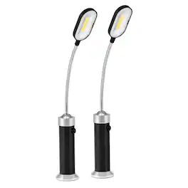 Sorbus - 2 Pack BBQ Grill LED Lights with Magnetic Base - Weather Resistant, Task Lighting Barbecue Grilling - Black