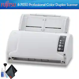 Fujitsu - fi-7030 Color Duplex Professional Document Scanner Bundle
