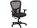 Front. Tempur-Pedic - Tempur-Pedic Ergonomic Mesh Swivel Task Chair, Black (TP9000) - Black.