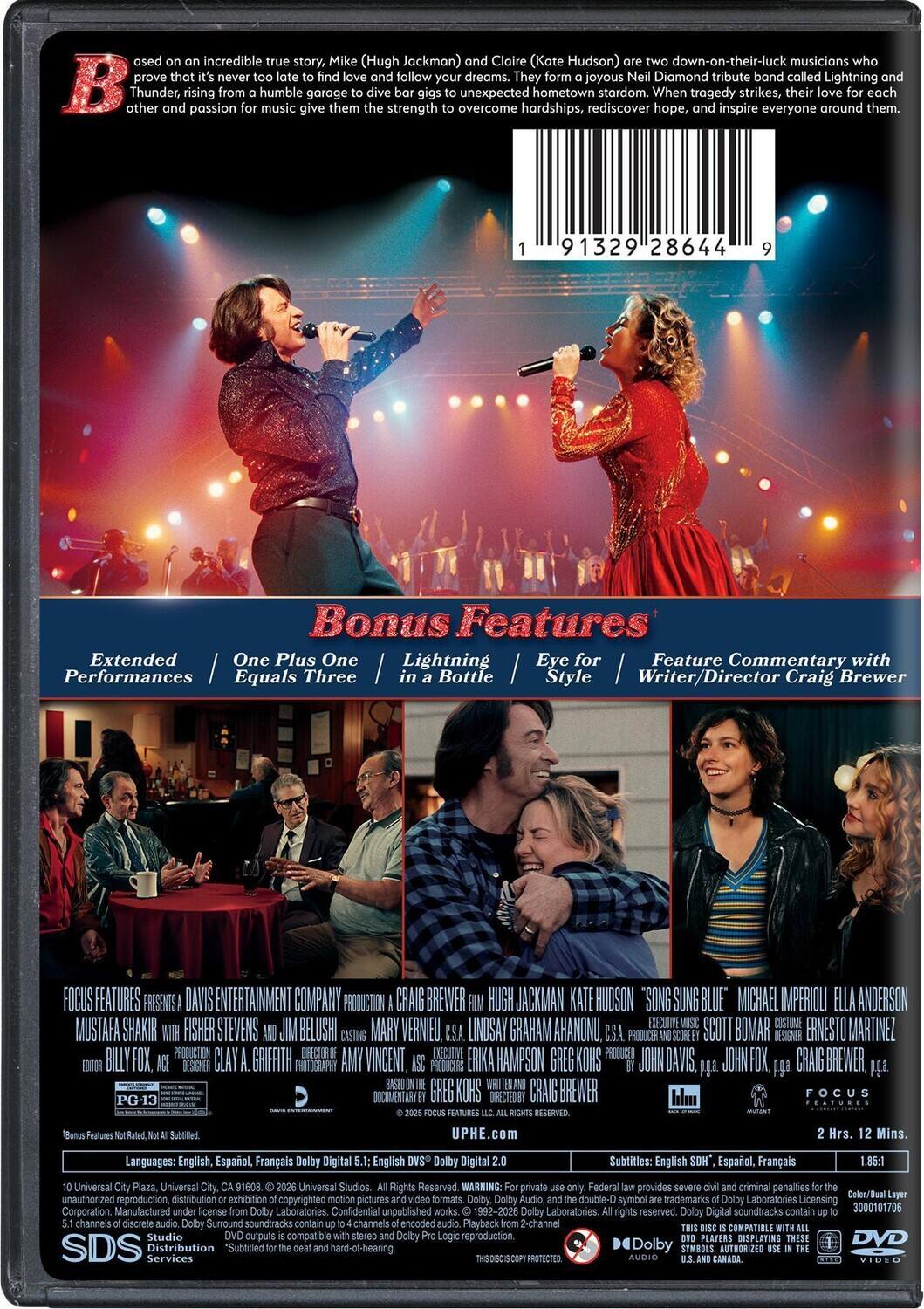 Alt View 1. Song Sung Blue   - DVD.