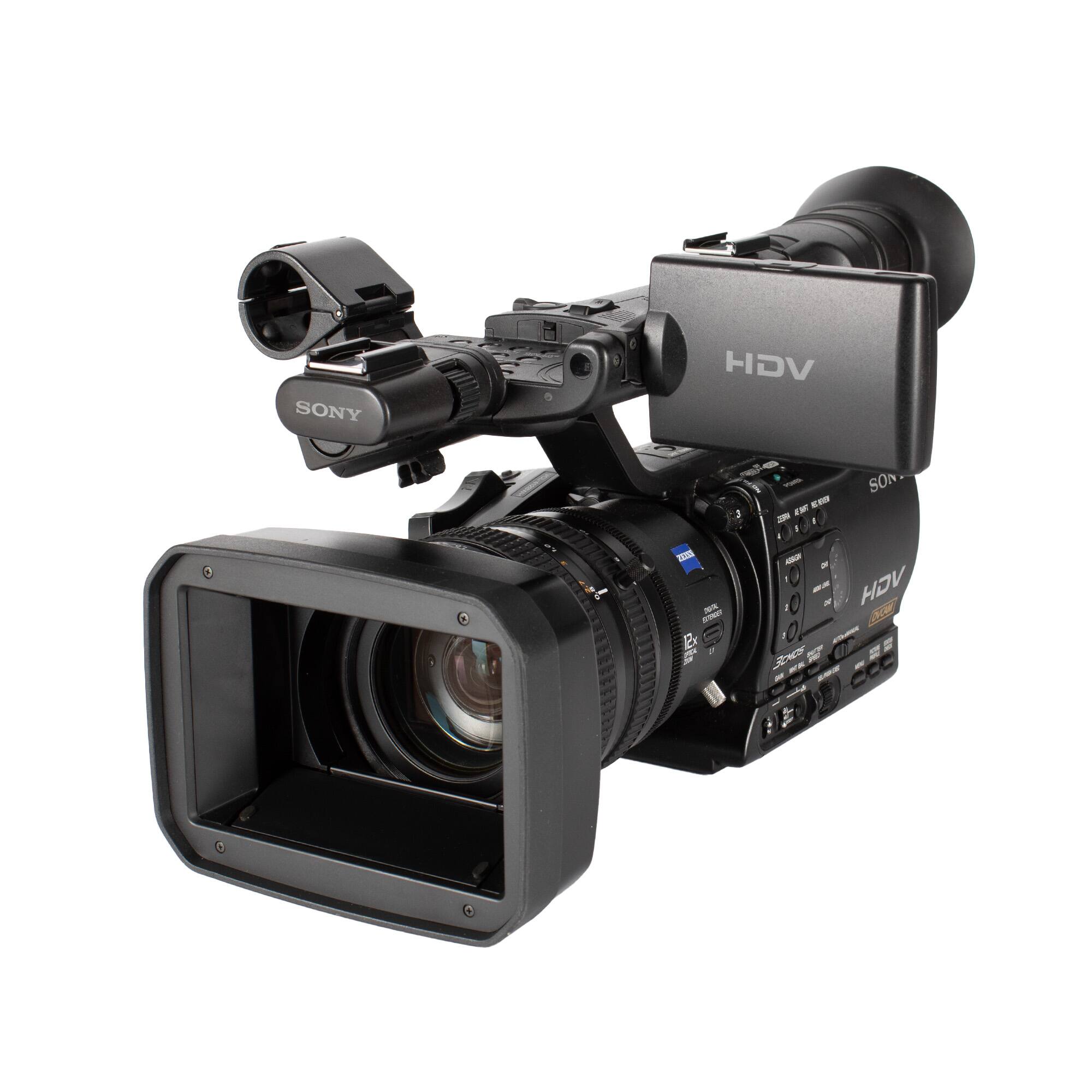 だ*ご様 Sony HVR-Z7 業務用ビデオカメラ本体 2 Sony HVR Z7U HDV Camcorder Interchangeable Lens, 1/3