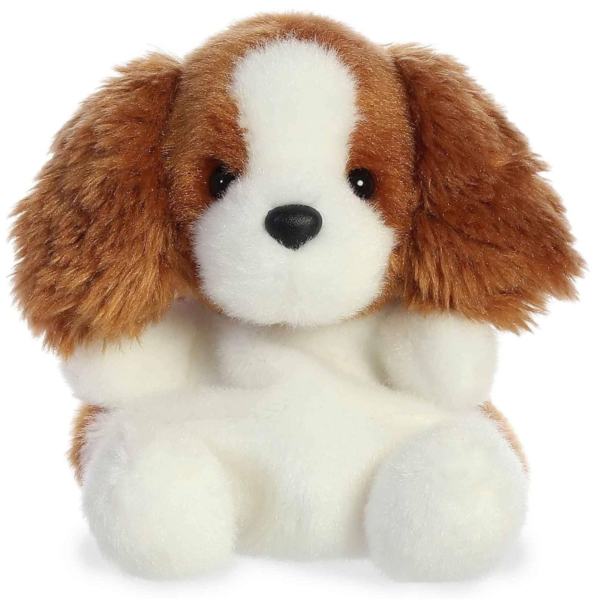 Front. Aurora - Aurora® Adorable Palm Pals™ Lady Spaniel™ Stuffed Animal - Pocket-Sized Play - Collectable Fun - Brown 5 Inches - Assorted Pre-Pack.