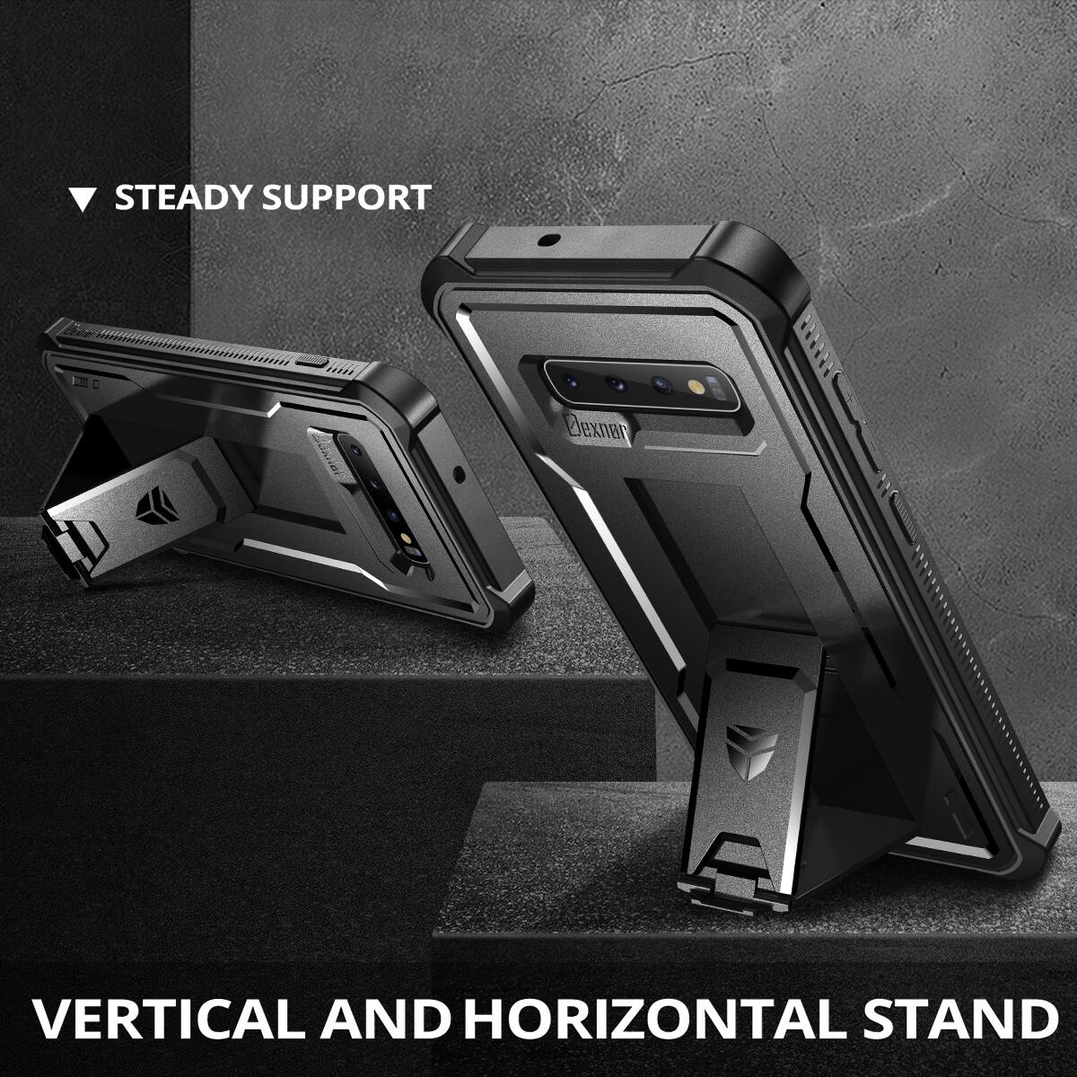 STEADY SUPPORT  
VERTICAL AND HORIZONTAL STAND