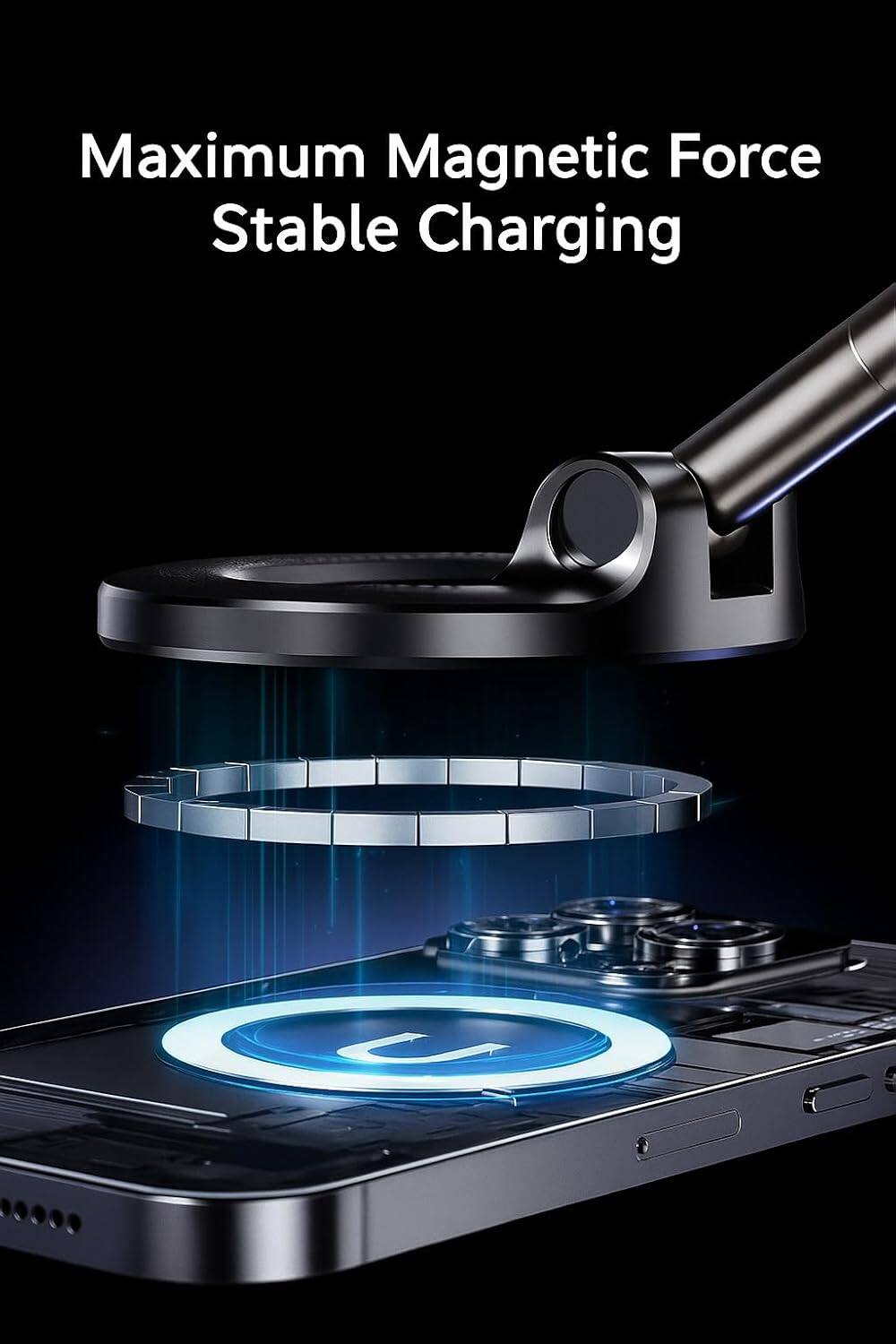 Maximum Magnetic Force  
Stable Charging