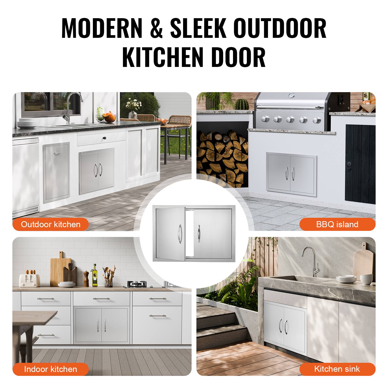 MODERN & SLEEK OUTDOOR KITCHEN DOOR

Outdoor kitchen
BBQ island
Indoor kitchen
Kitchen sink