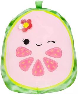 Kellytoy - Squishmallow 5 Inch Mini Food Plush | Lena the Watermelon - Red