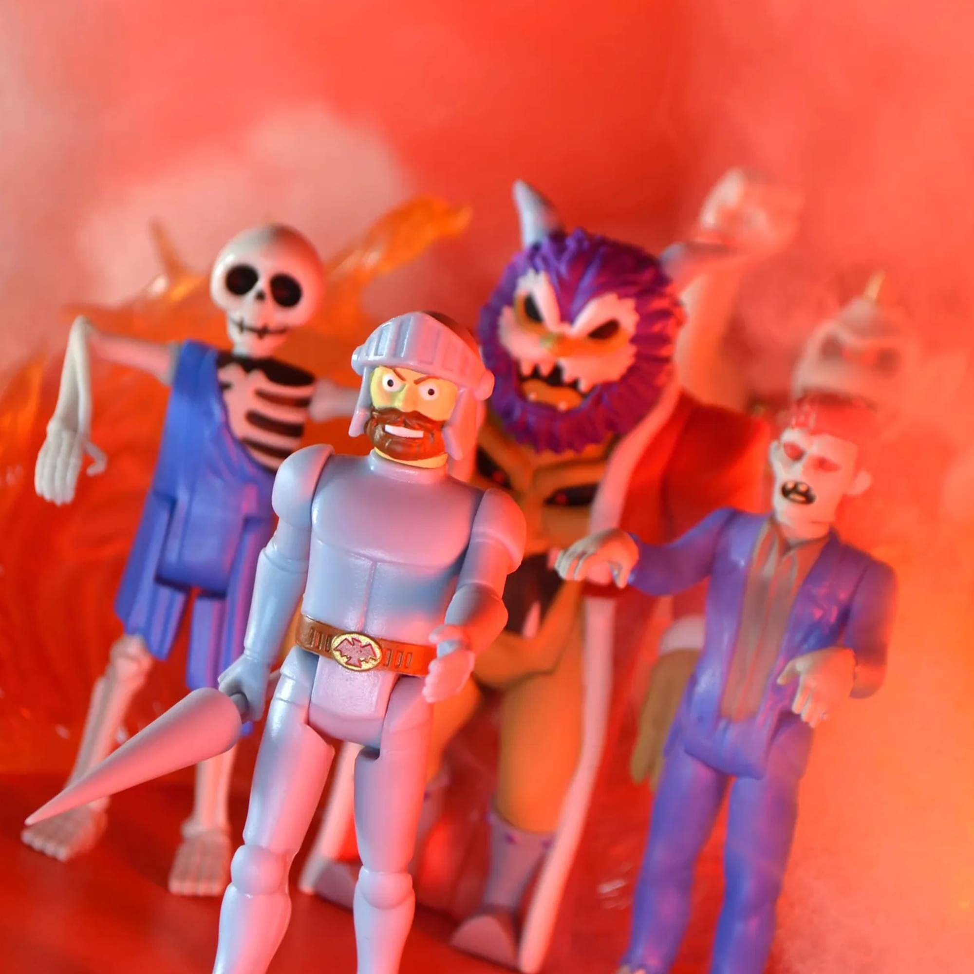 Alt View 4. Super7 - Ghosts N Goblins 3.75 Inch ReAction Figure 3-Pack B - Multi-Color.