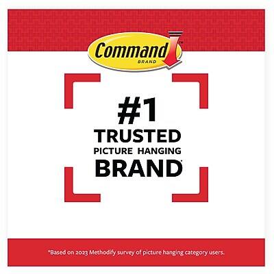 Command Brand  
#1 Trusted Picture Hanging Brand  
*Based on 2023 Methodify survey of picture hanging category users.