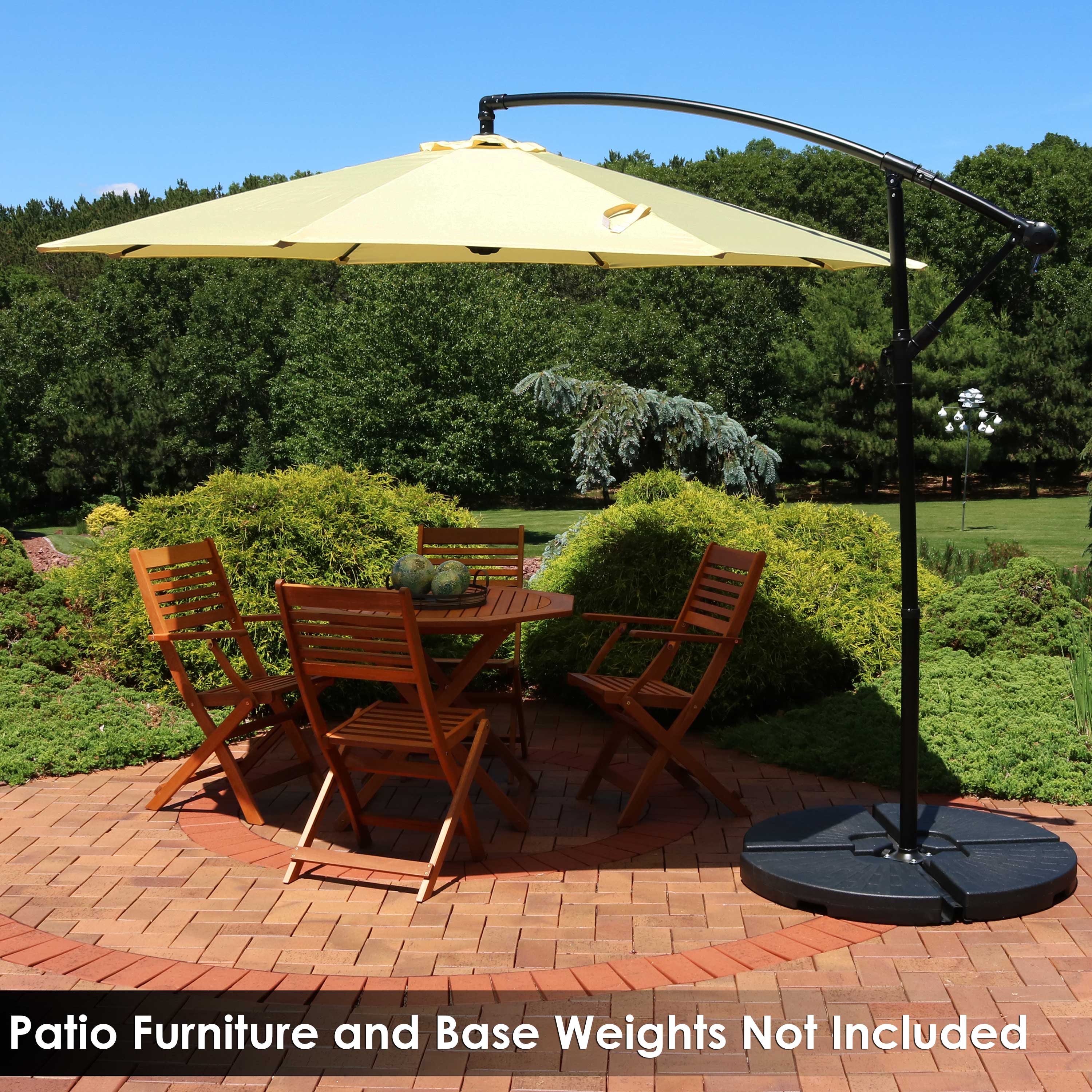 Patio Furniture and Base Weights Not Included
