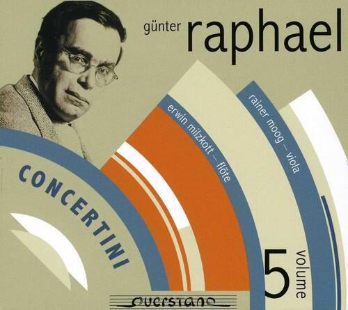 günter raphael  
erwin milzkott - flute  
rainer moog - viola  
CONCERTINI  
5 volume  
QUERSTANDE
