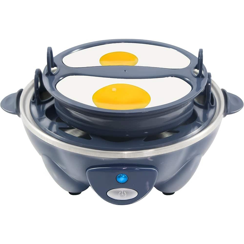 ACJPR - 7-Egg Cooker & Poacher with Auto Shut-Off – - Cobalt