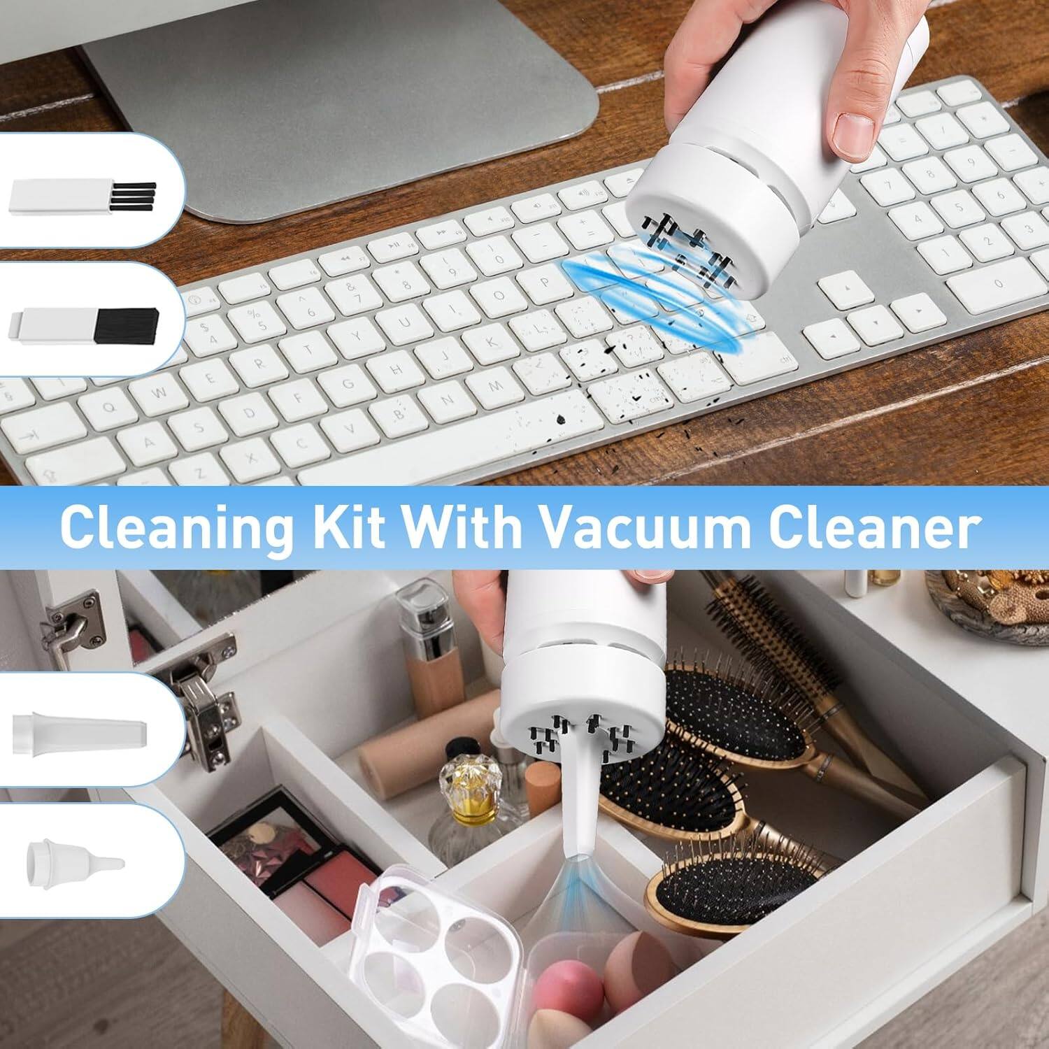 Cleaning Kit With Vacuum Cleaner