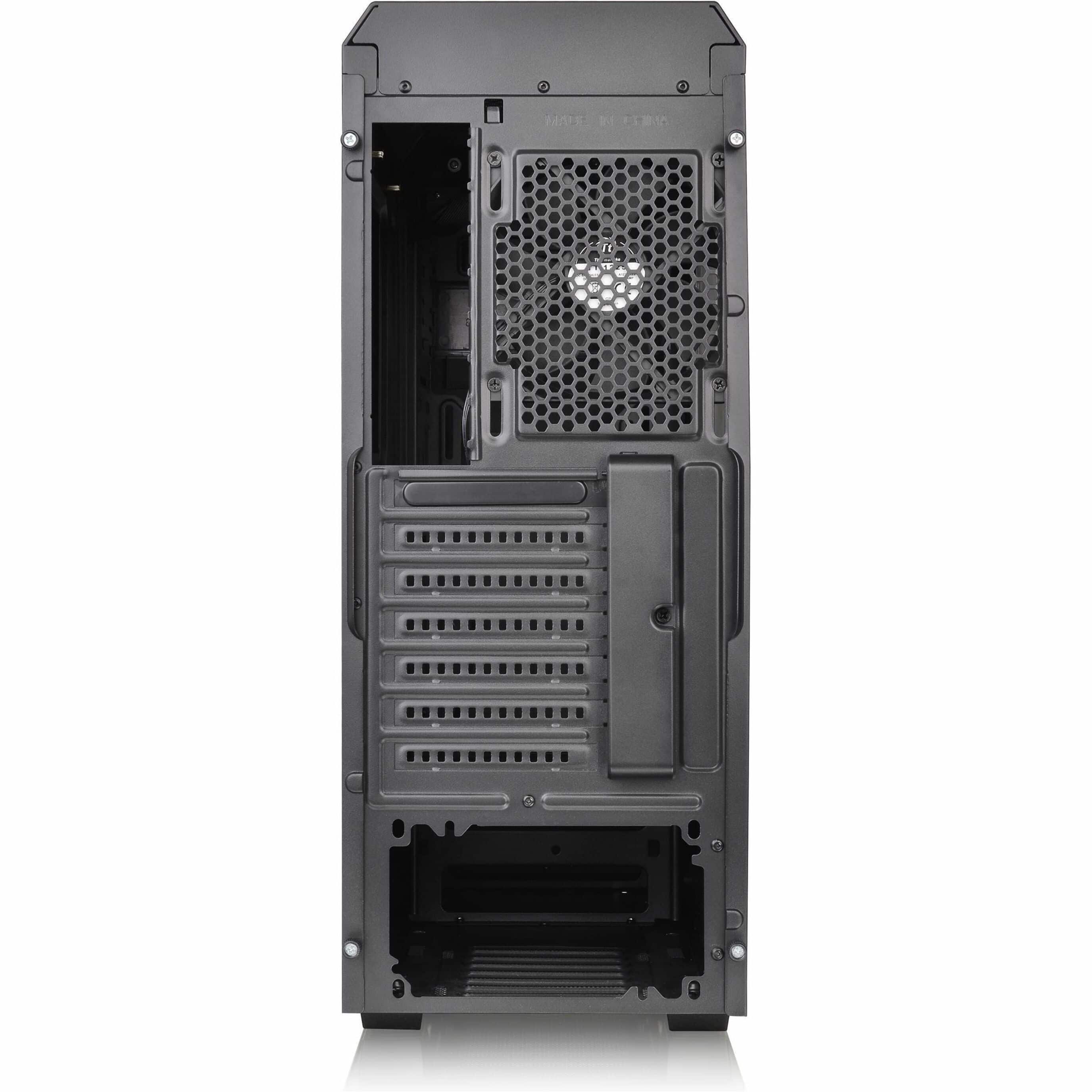 Alt View 11. Thermaltake - V100 Perforated Computer Case - Black.