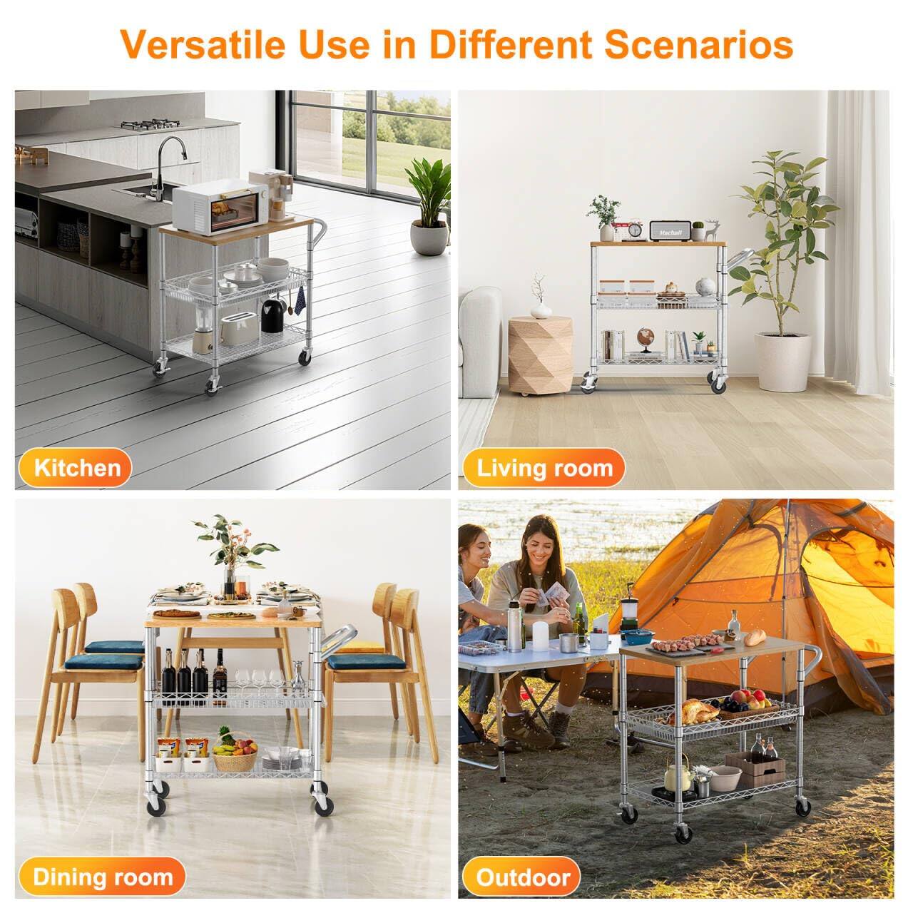Versatile Use in Different Scenarios

- Kitchen
- Living room
- Dining room
- Outdoor