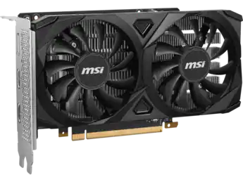 MSI Ventus GeForce RTX 3050 6GB GDDR6 PCI Express 4.0 x8 ATX MSI Ventus GeForce RTX 3050 6GB GDDR6 PCI Express 4.0 x8 ATX