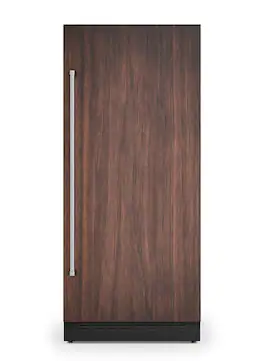 Viking - 36"W 20.14 cu. ft VEIL Integrated Upright Built-in Column Freezer-Custom Panel _RH - Custom Panel Ready